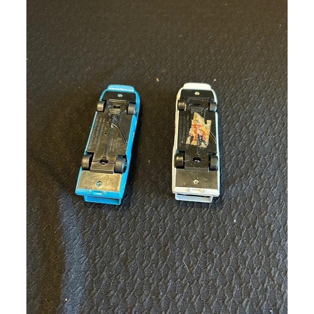 Lot Of 2 Racing Champions Vintage Diecast Cars Blue & White